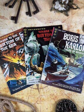 Gold Key Comics Maritime Adventure Set - Silver Age Comic Collection (1964-1968)